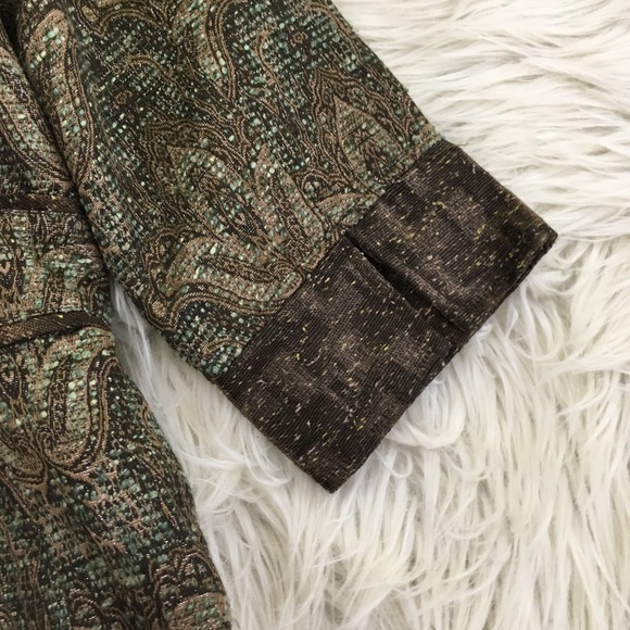 🍁SOLD🍁Coldwater Creek Fleur De Lis Jacket - Picture 7 of 8